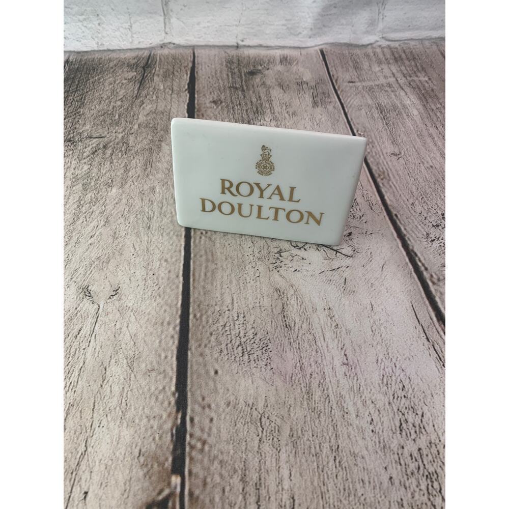 ROYAL DOULTON Tabletop Sign